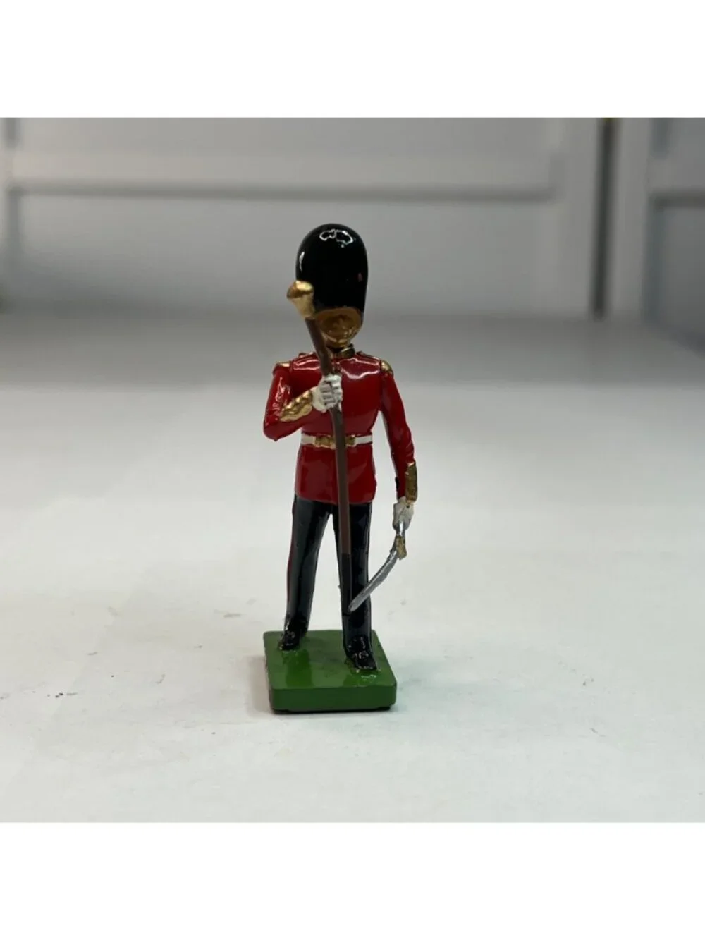 W. Britain Grenadier Guards Drum Major Metal Figurine Collectible From 1990